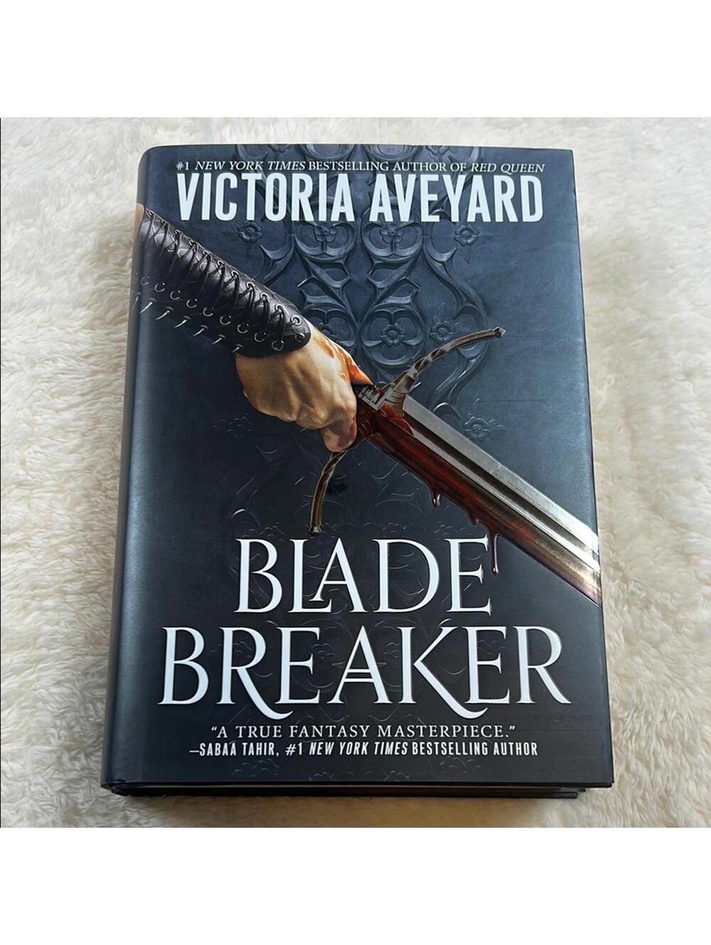 Blade Breaker by Victoria Aveyard Hardcover 2022 Realm Breaker Book 2 YA Fantasy